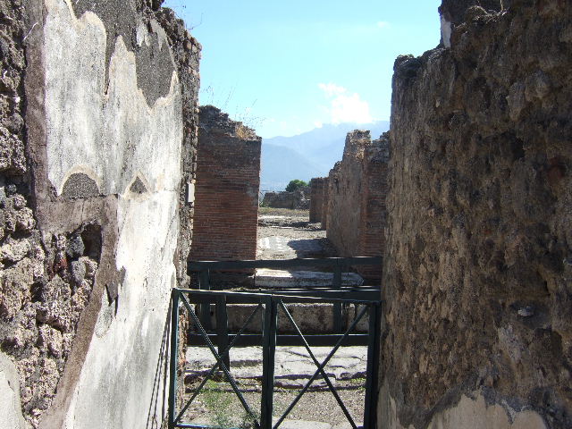 VIII 6 1 Pompeii September 2005 Entrance Corridor Looking South From